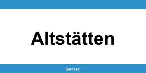 Öffnungszeiten und Telefonnummer des Polizeipostens in Altstätten