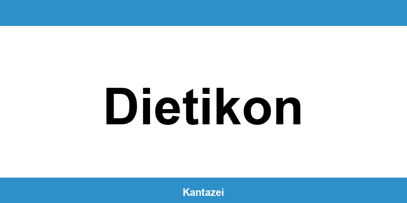 Öffnungszeiten und Telefonnummer des Polizeipostens in Dietikon