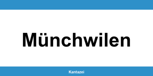 Öffnungszeiten und Telefonnummer des Polizeipostens in Münchwilen