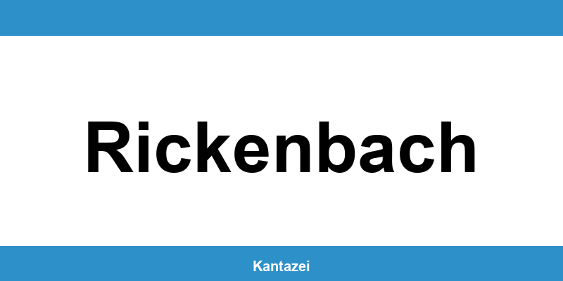 Öffnungszeiten und Telefonnummer des Polizeipostens in Rickenbach