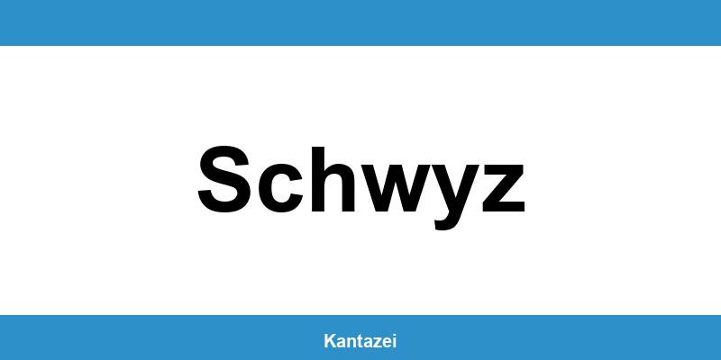Öffnungszeiten und Telefonnummer des Polizeipostens in Schwyz