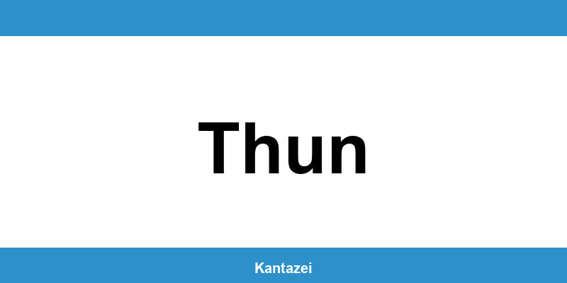 Öffnungszeiten und Telefonnummer des Polizeipostens in Thun