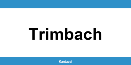 Öffnungszeiten und Telefonnummer des Polizeipostens in Trimbach