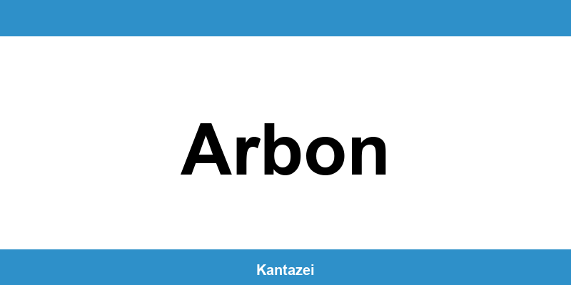 Öffnungszeiten und Telefonnummer des Polizeipostens in Arbon