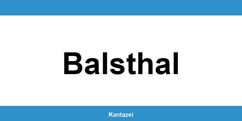 Öffnungszeiten und Telefonnummer des Polizeipostens in Balsthal
