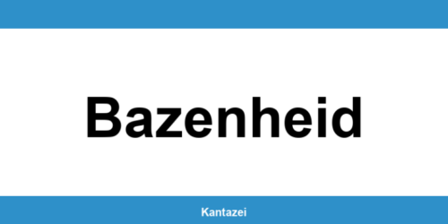 Öffnungszeiten und Telefonnummer des Polizeipostens in Bazenheid