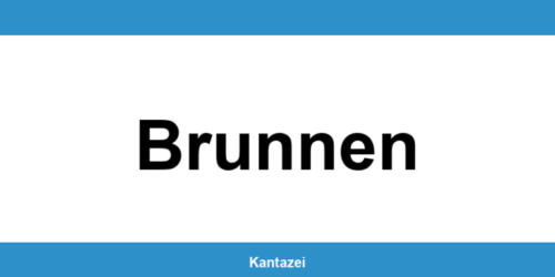 Öffnungszeiten und Telefonnummer des Polizeipostens in Brunnen