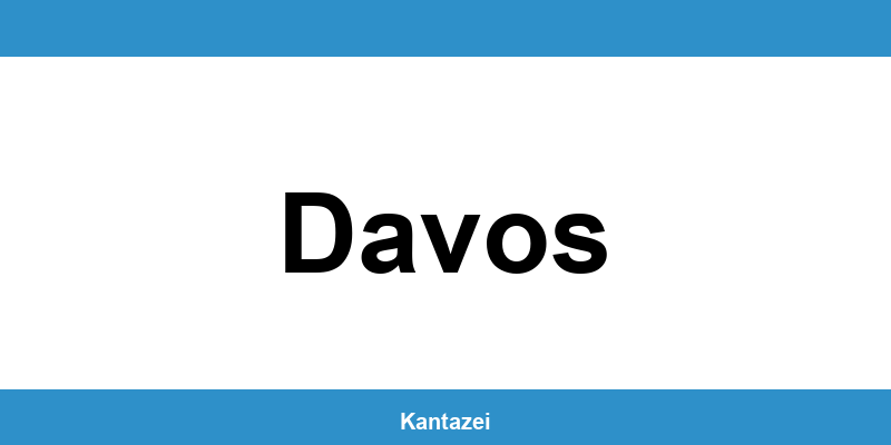 Öffnungszeiten und Telefonnummer des Polizeipostens in Davos