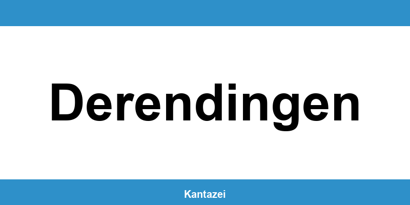 Öffnungszeiten und Telefonnummer des Polizeipostens in Derendingen