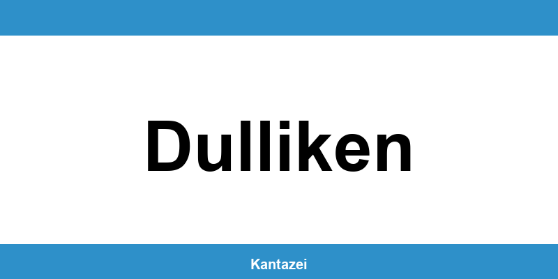 Öffnungszeiten und Telefonnummer des Polizeipostens in Dulliken