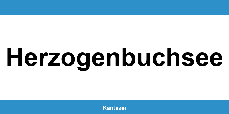 Öffnungszeiten und Telefonnummer des Polizeipostens in Herzogenbuchsee