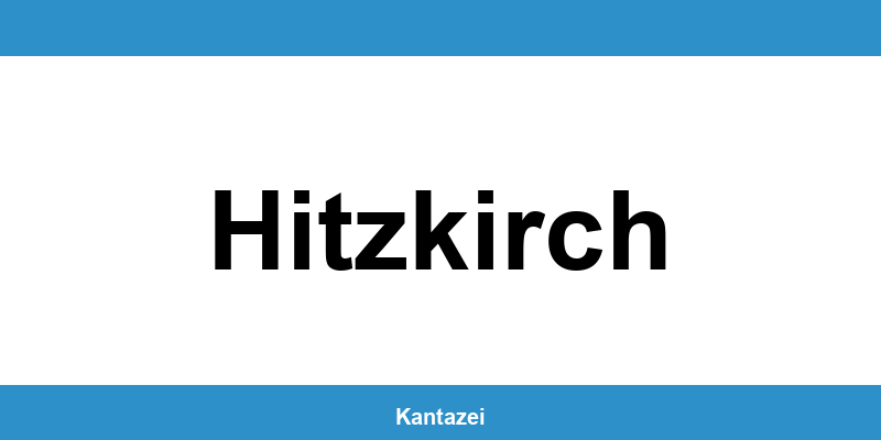 Öffnungszeiten und Telefonnummer des Polizeipostens in Hitzkirch