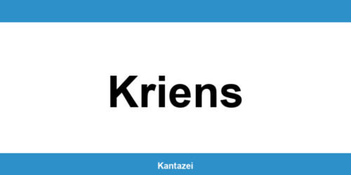 Öffnungszeiten und Telefonnummer des Polizeipostens in Kriens