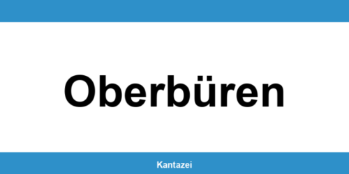 Öffnungszeiten und Telefonnummer des Polizeipostens in Oberbüren
