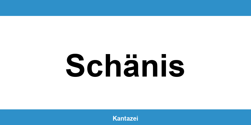 Öffnungszeiten und Telefonnummer des Polizeipostens in Schänis