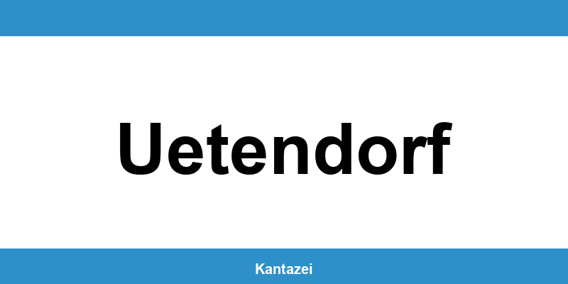 Öffnungszeiten und Telefonnummer des Polizeipostens in Uetendorf