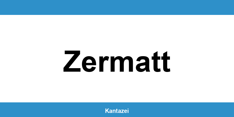 Öffnungszeiten und Telefonnummer des Polizeipostens in Zermatt