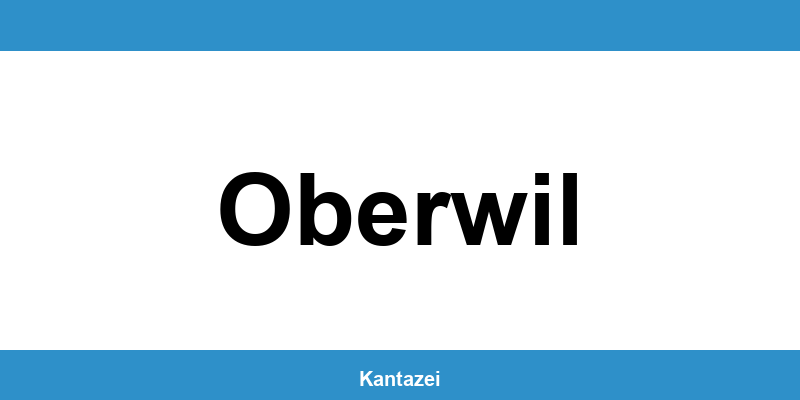 Öffnungszeiten und Telefonnummer des Polizeipostens in Oberwil